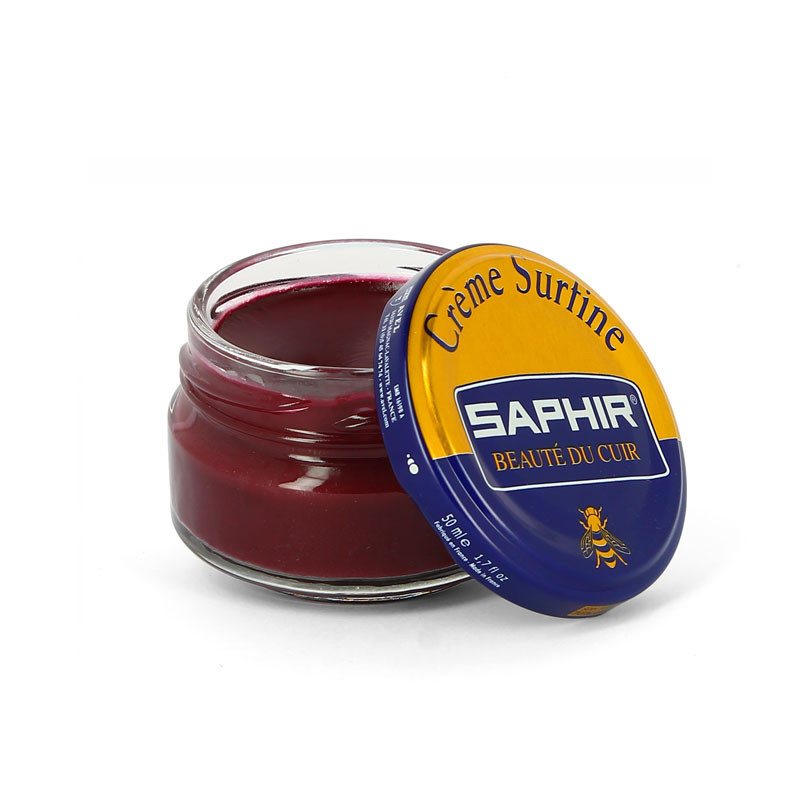 Saphir Shoe Cream Bordeaux 50ml