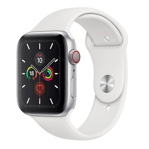 SILICONE BAND FOR APPLE WATCH, BAND WIDTH: 38/40/41MM, LENGTH M-L, WHITE