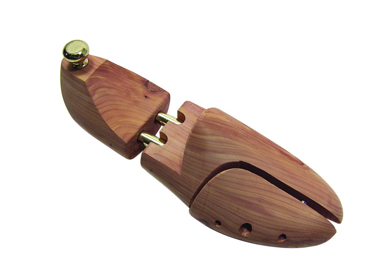Movi Aromatic Cedar Shoe Tree with golden knob