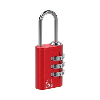 KS 611L baggage lock Red