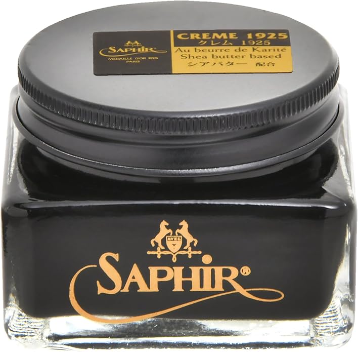 Saphir shoe creme Black 75ml